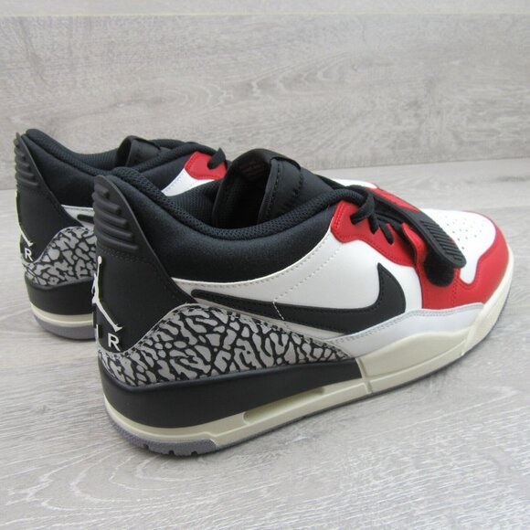 Air Jordan Legacy 312 Low Sneakers Men's Size 13 Black White Red NEW - Picture 8 of 15